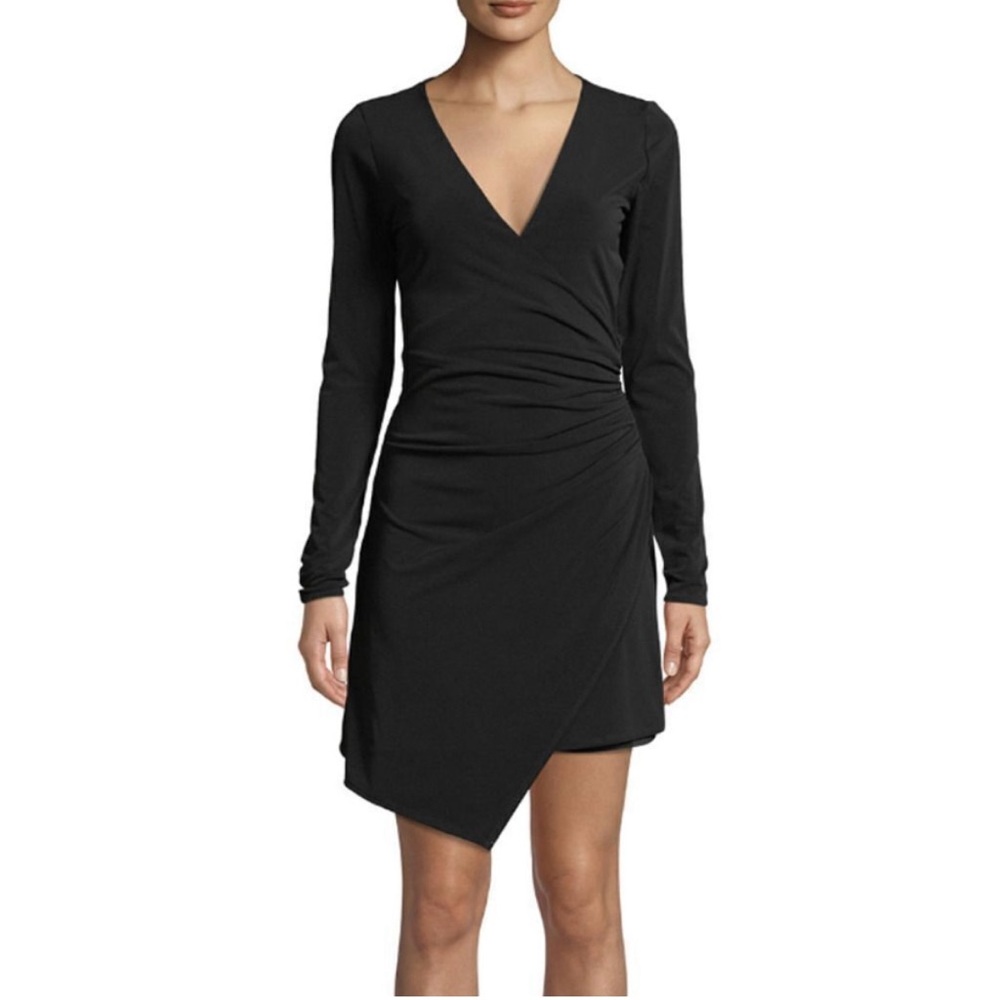 Cinq a Sept Coralie Faux Wrap Mini Dress